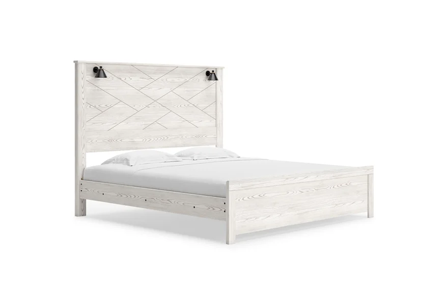 Gerridan King Panel Bed by Signature Design by Ashley Furniture at Sam's Appliance & Furniture