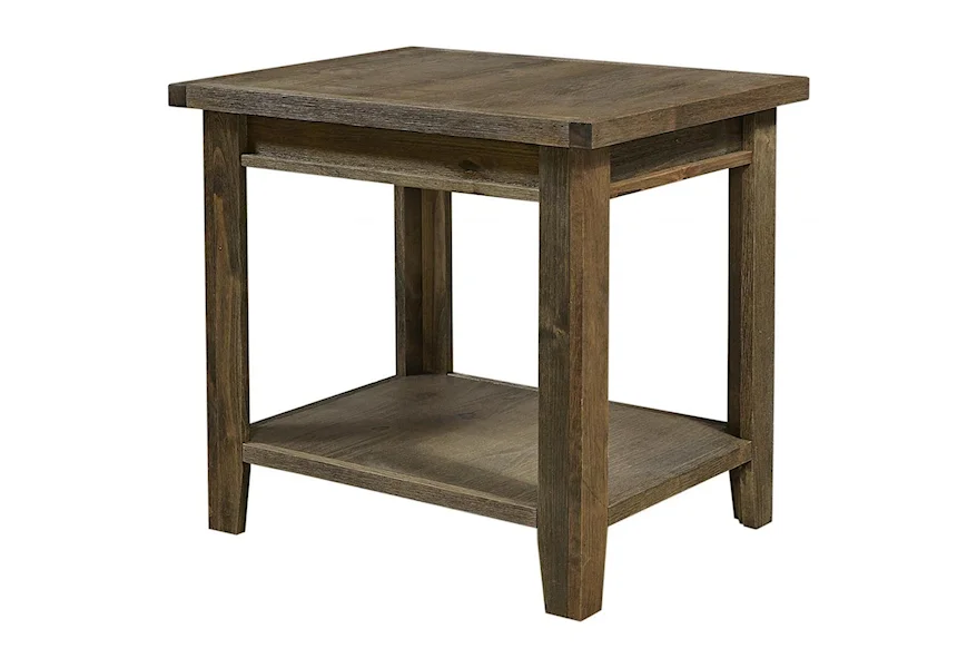 Alder Grove End Table by Aspenhome at Michael Alan Furniture & Design
