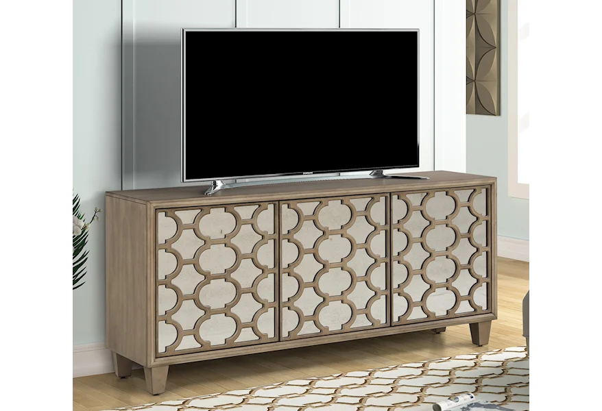 Bentley TV Console by Parker House at Pilgrim Furniture City