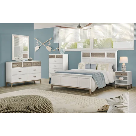 Coastal Kauai 5-Piece Bedroom Set - Queen