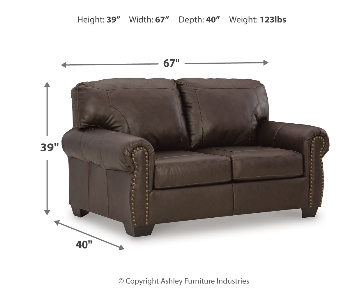 Signature Design by Ashley Colleton Living Room Set