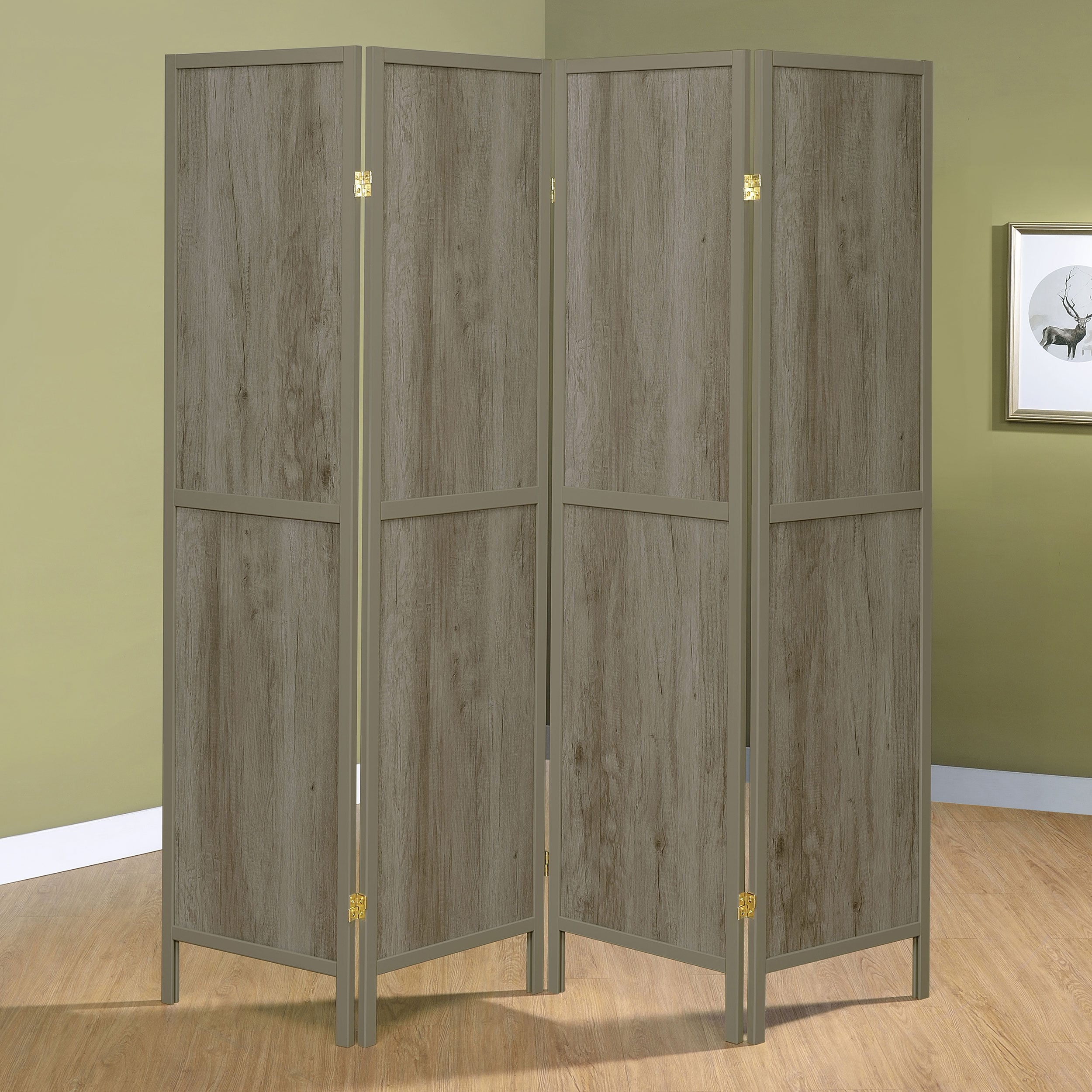 Coaster Deepika Deepika 4-Panel Room Divider Folding Screen