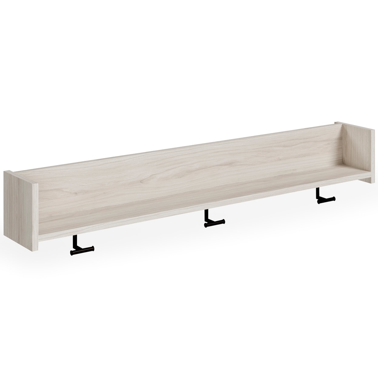Signature Design by Ashley Furniture Socalle Wall Mounted Coat Rack with Shelf