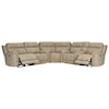 Belfort Select Next-Gen DuraPella Pwr Reclining Sectional with Adj Headrests