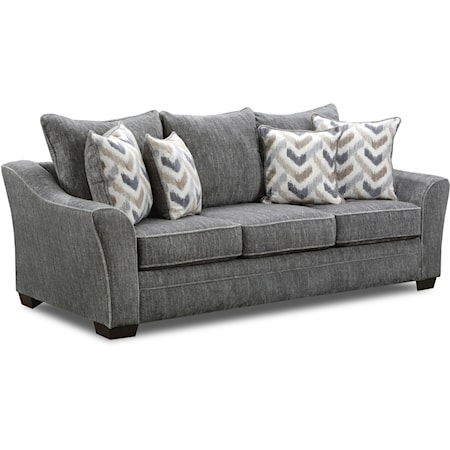 Shuman Transitional  3 Over 3 Sofa