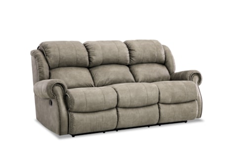 Casual Manual Reclining Sofa