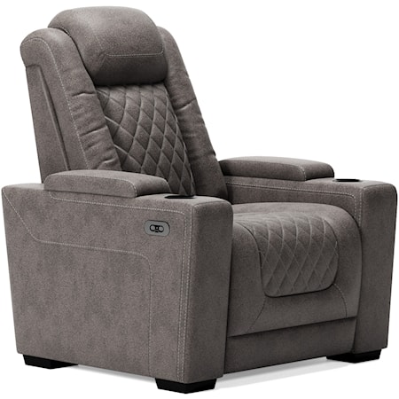 Power Recliner w/ Adj Headrest