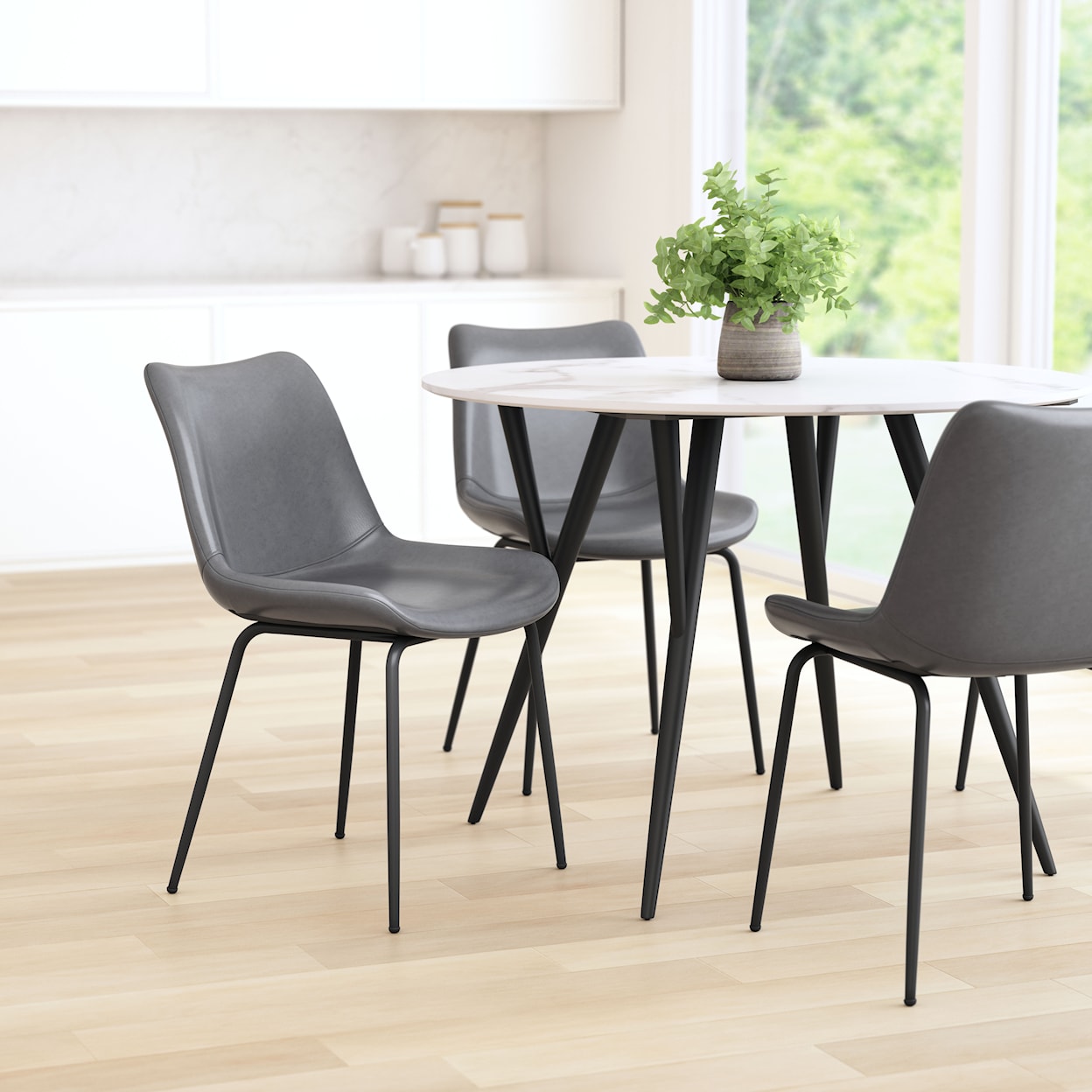 Zuo Byron Dining Chair Set