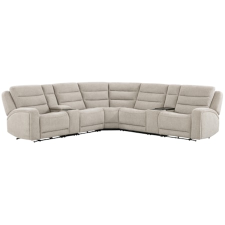 7-Piece Power Reclining Sectional