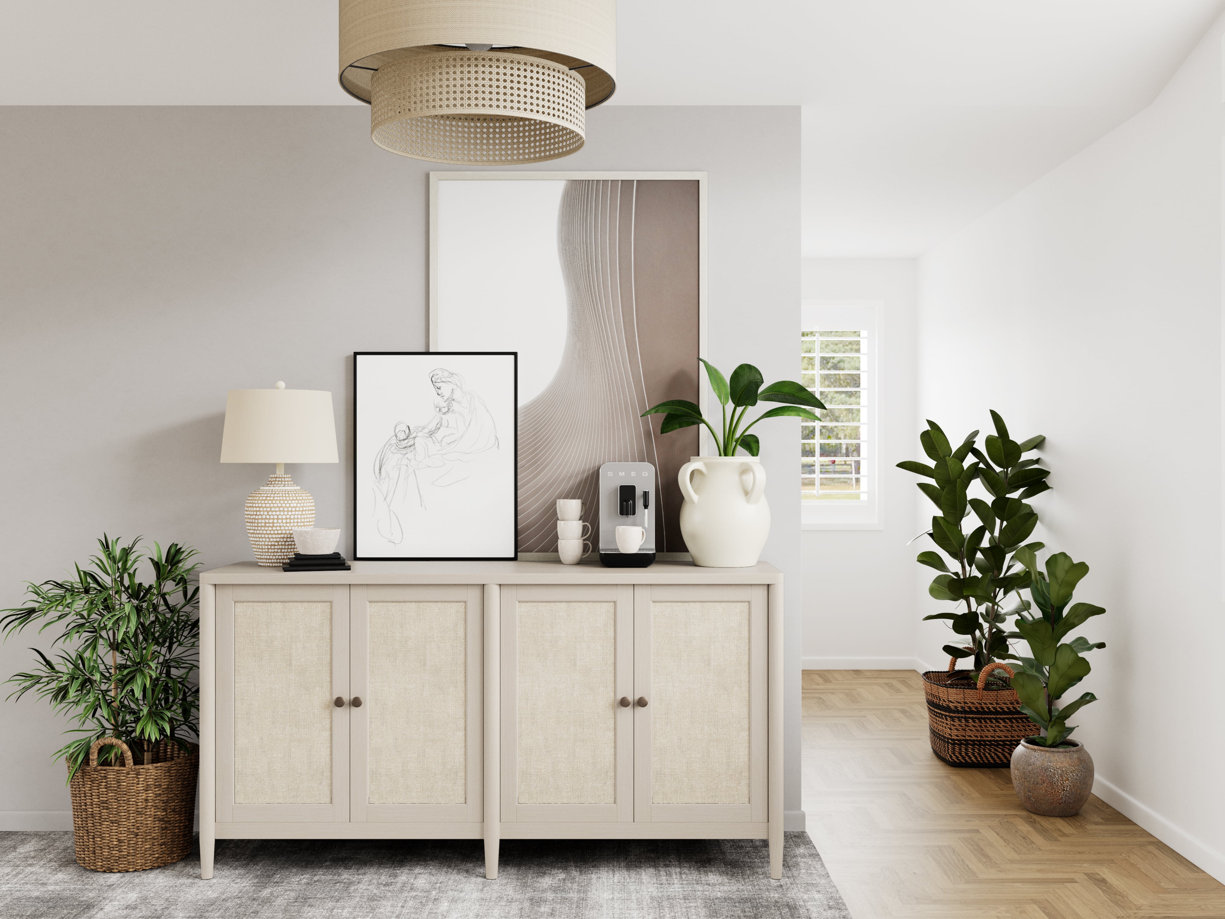 Riverside Furniture Laguna Server