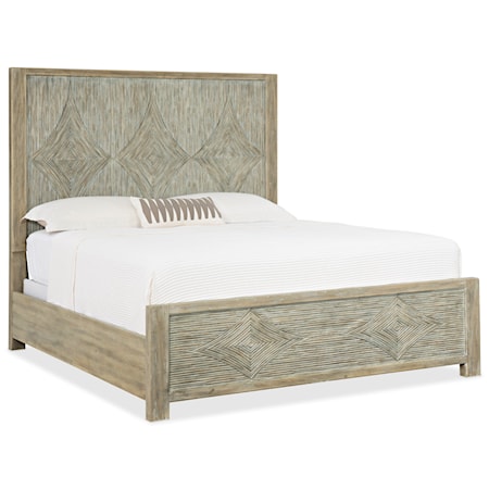 California King Panel Bed