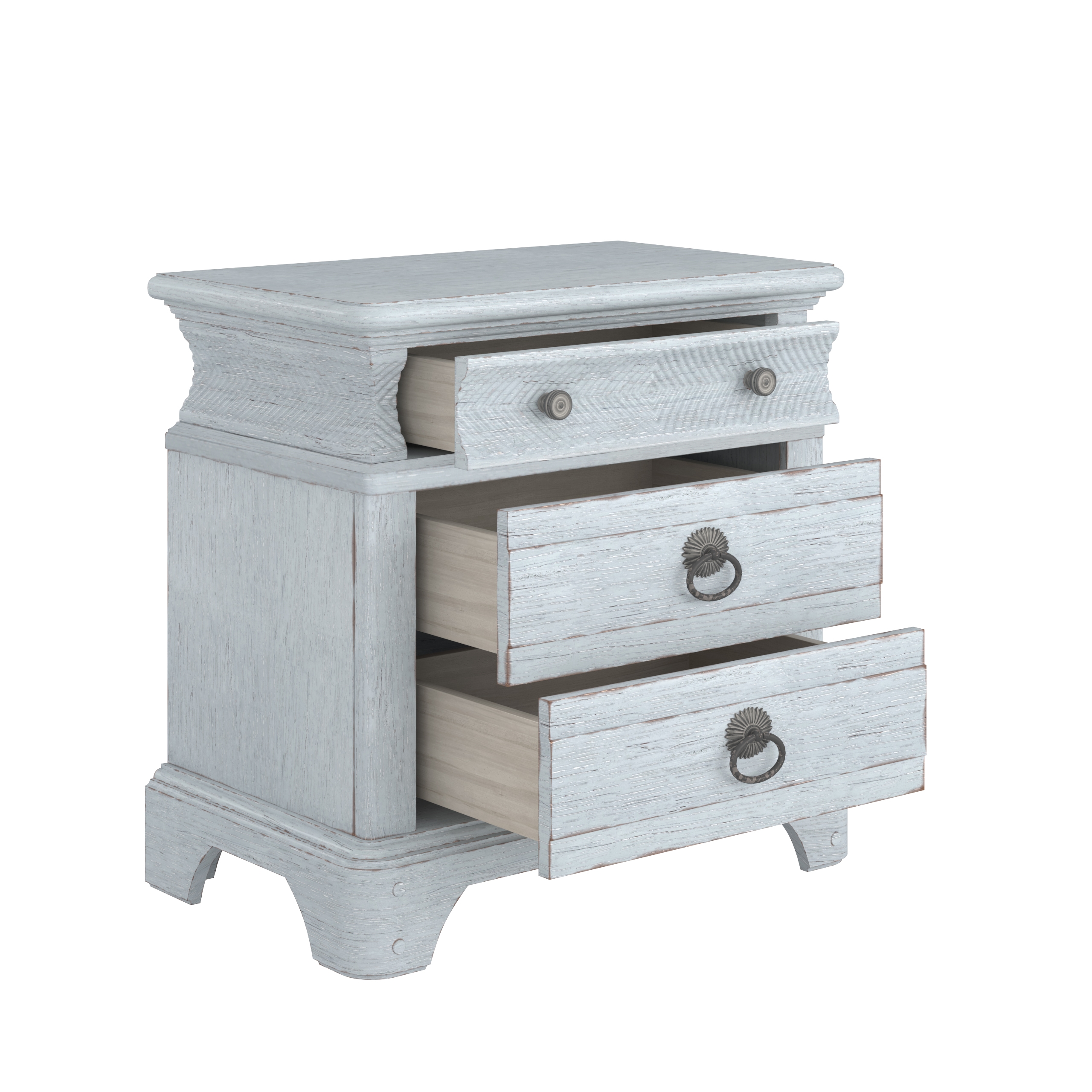 A.R.T. Furniture Inc Summer Creek  3-Drawer Nightstand