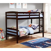 Casual Twin Over Twin Bunk Bed