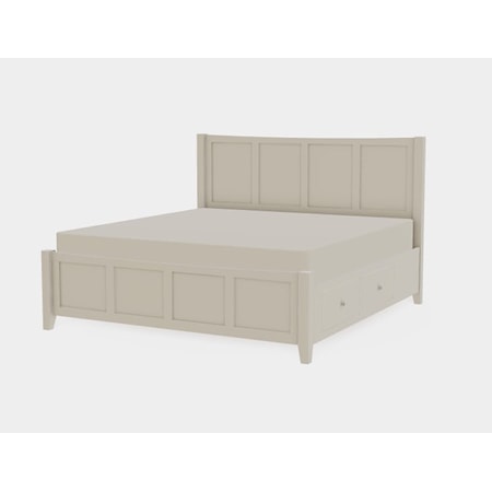 Atwood King Right Drawerside Panel Bed