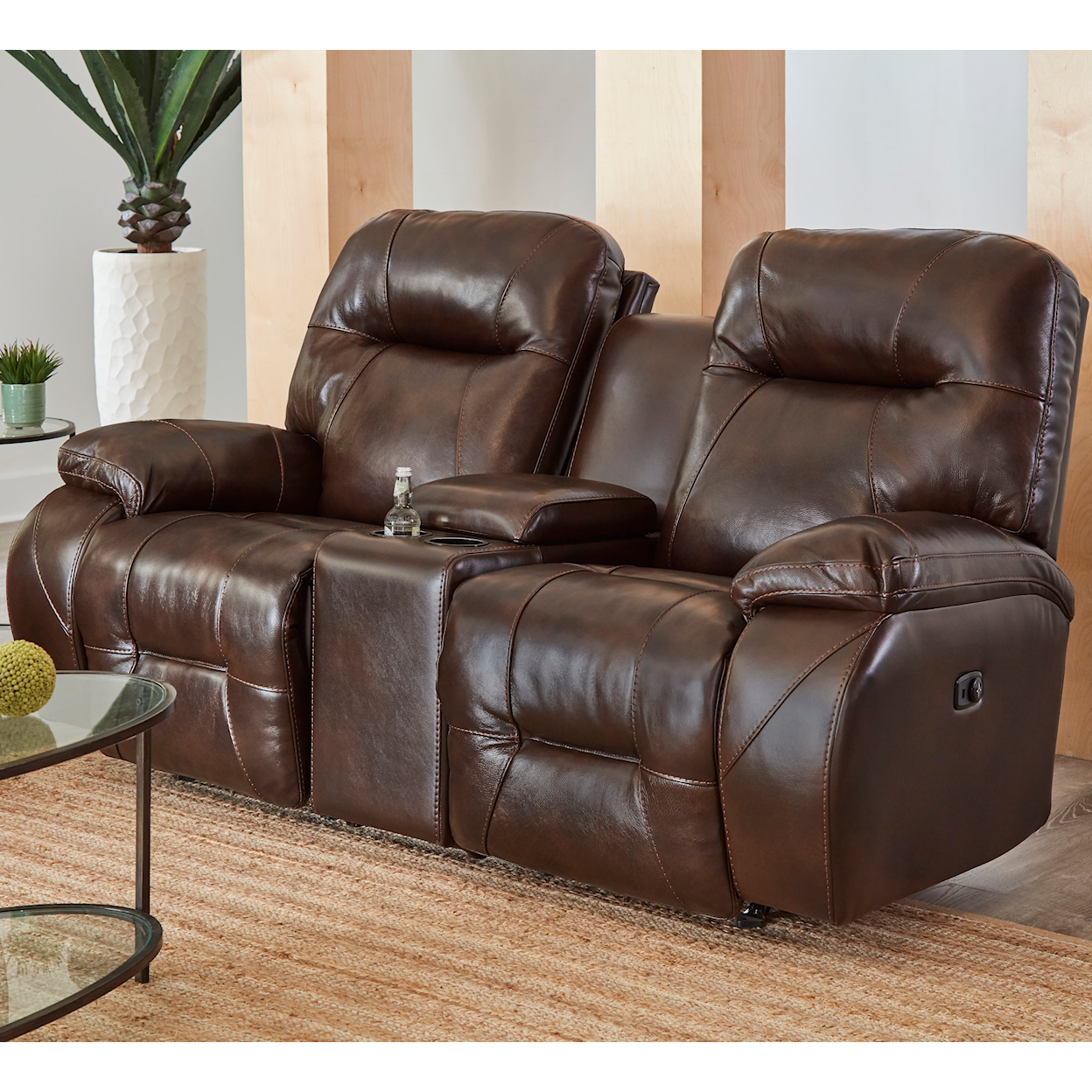 Bravo Furniture Arial Motion Loveseat