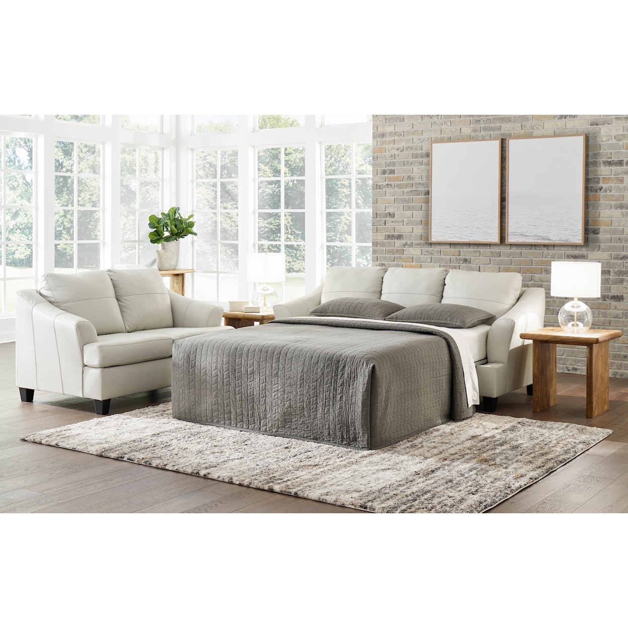 Signature Design by Ashley Genoa Queen Sofa Sleeper