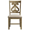 Elements International Stone Dining Side Chair