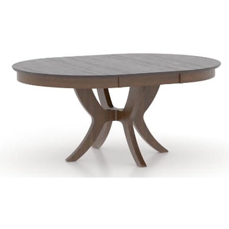 Round Wood Table