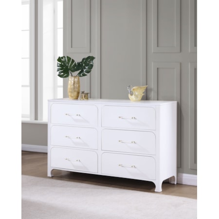 Anastasia 6-drawer Dresser