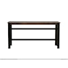 International Furniture Direct Loft Brown Sofa Table