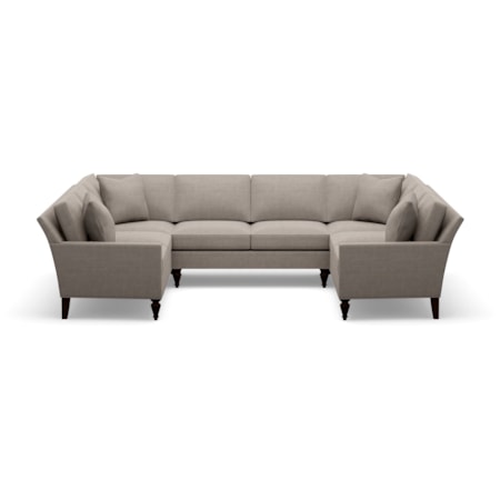 3-Piece U-Shaped Sectional Sofa