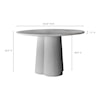 Moe's Home Collection Mono Mono Dining Table