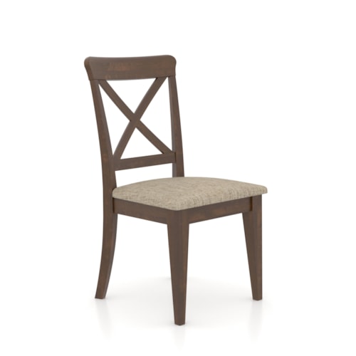 Farmhouse Cross-Back Dining Side Chair