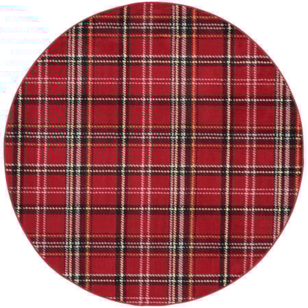 5'3" Round  Rug