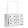 Ashley Signature Design Binterglen Dresser and Mirror