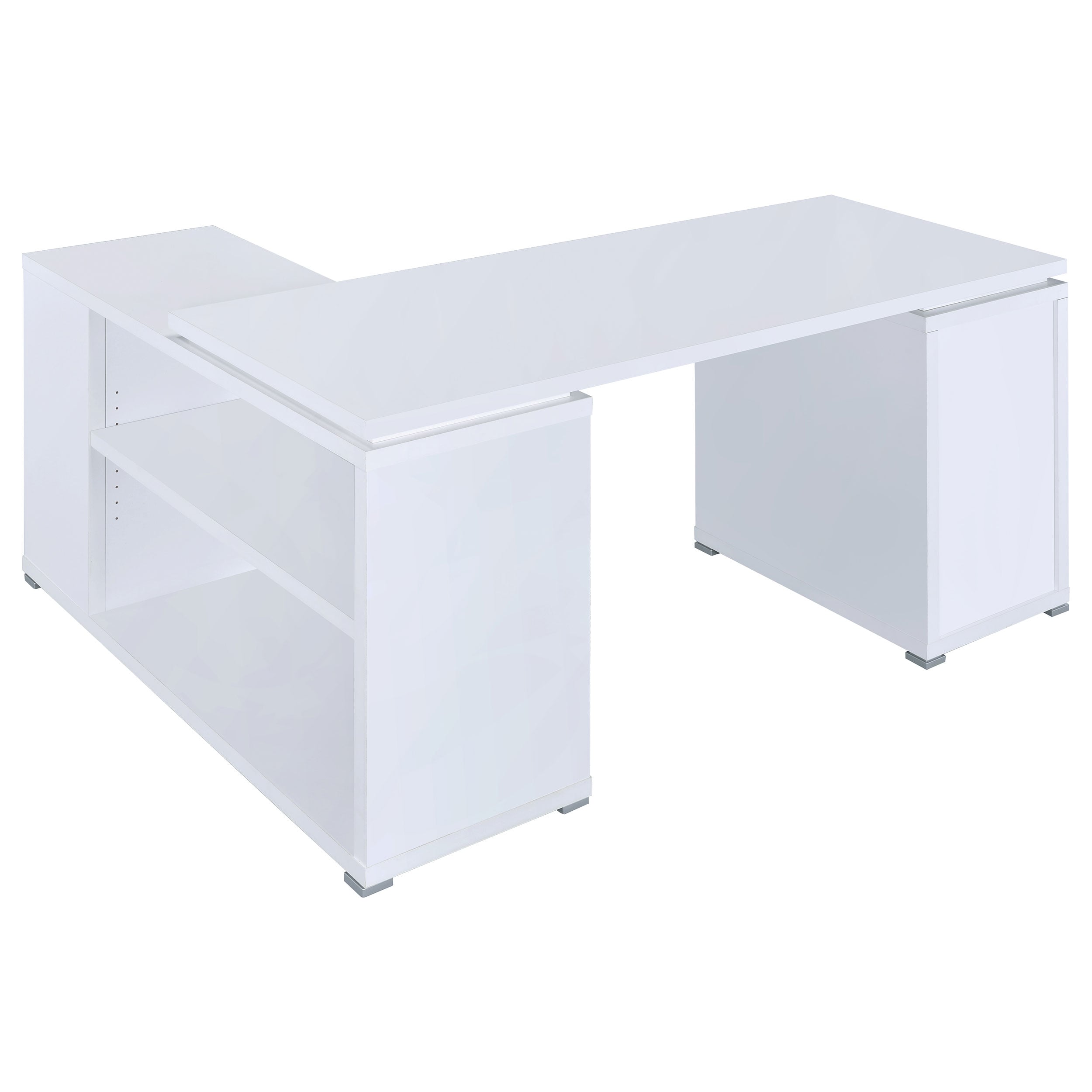 Coaster Yvette 60-inch 3-drawer L-Shape Computer Desk