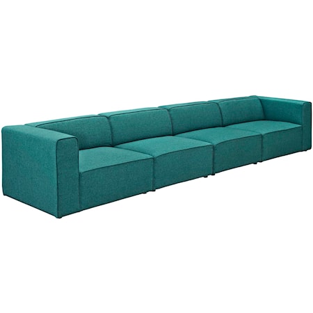 4 Piece Sectional Sofa Set