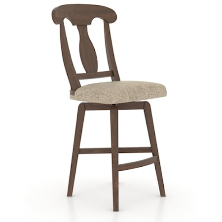 Traditional Customizable Fixed Stool