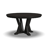 Transitional Round Dining Table