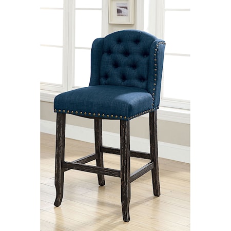 Wing Back Bar Height Chair