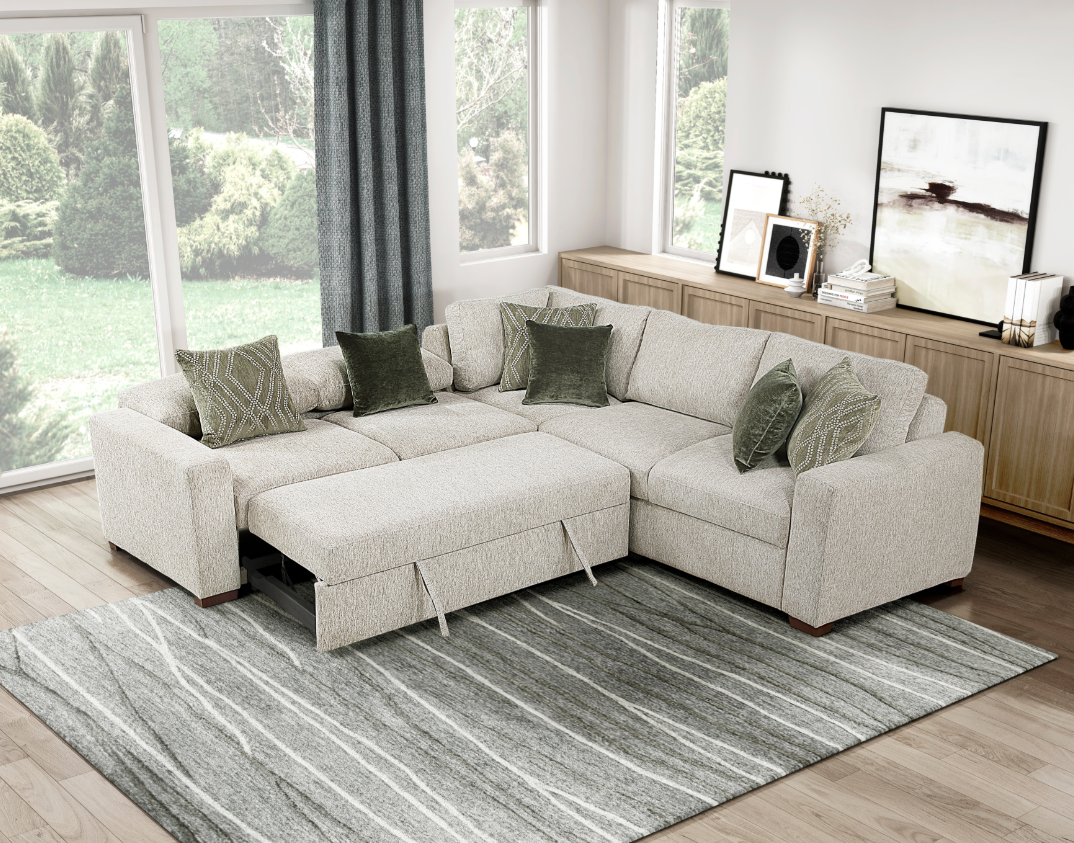 3-Piece Sectional Sofa