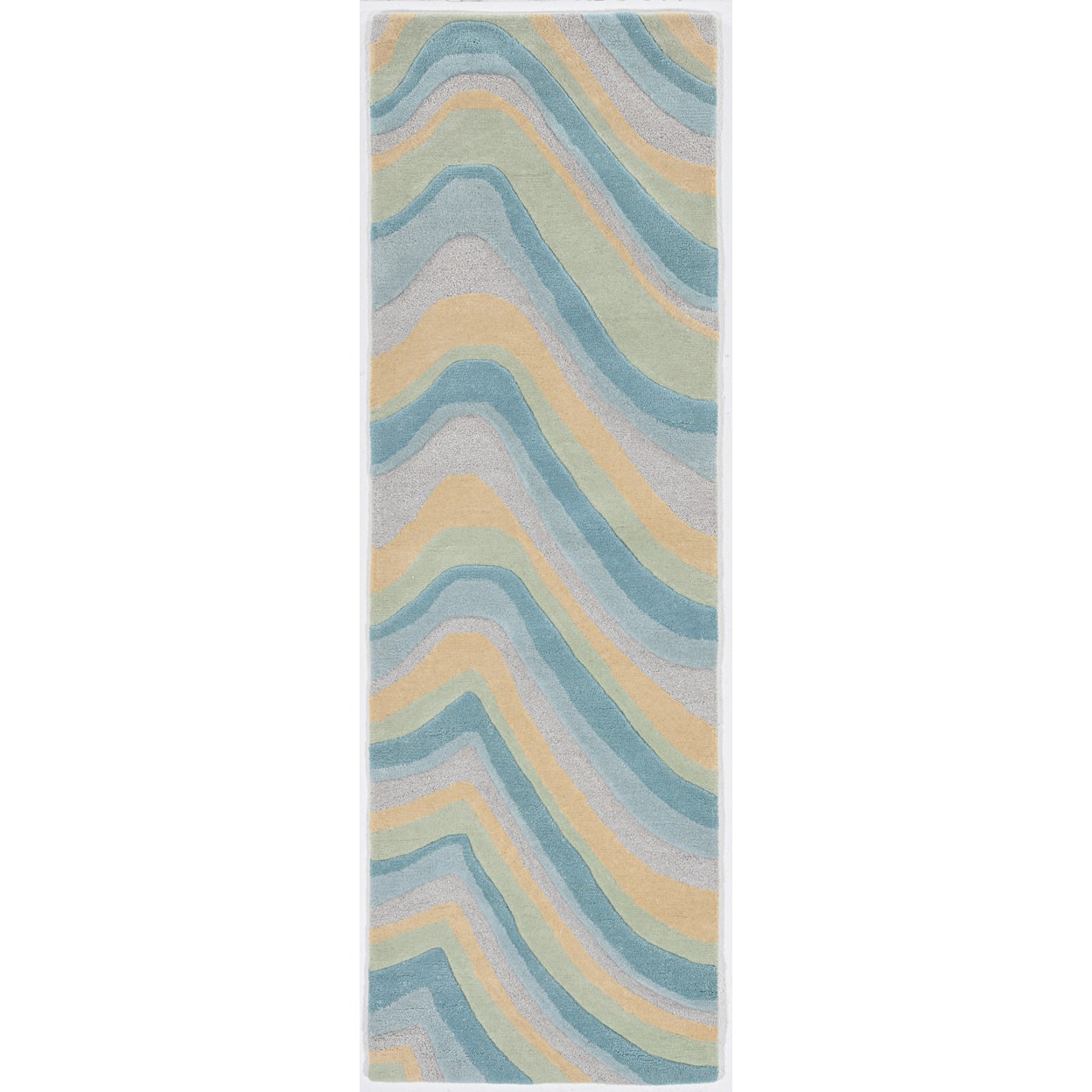 Kas Eternity 2'3" x 7'6" Runner Ocean Vibes Rug