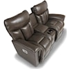 La-Z-Boy Mateo Power Reclining Console Love w/ Headrests