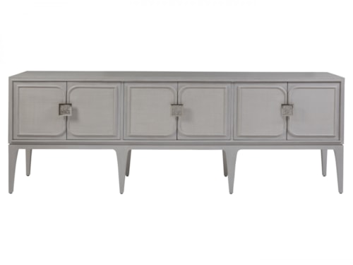 Transitional 91 Inch Large TV Stand