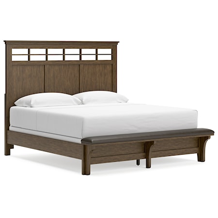 King Panel Bed