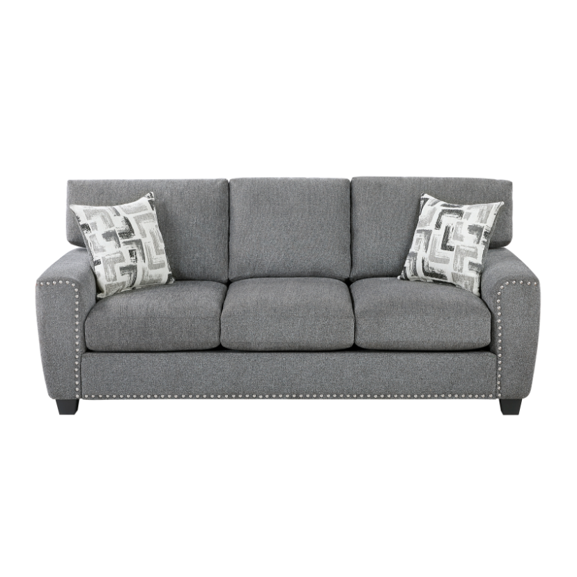 Sofa with Nailhead Trim