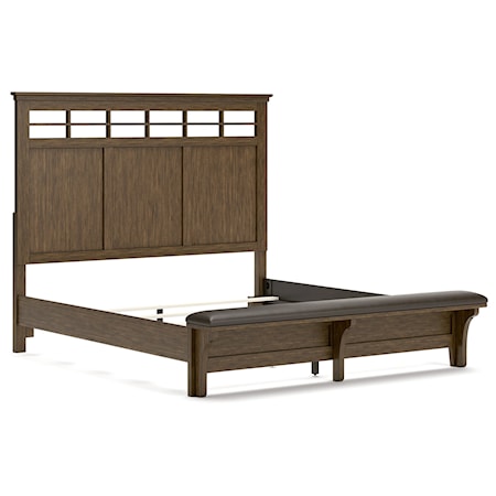 King Panel Bed