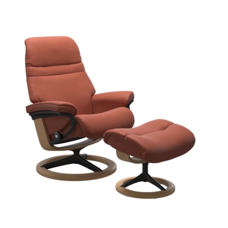 Medium Reclining Chair and Ottoman