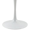 Modway Lippa White Round Dining Table