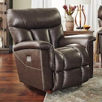 Casual Power Wall Saver Recliner with Power Headrest & USB Port