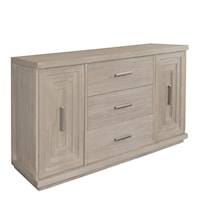 Contemporary 3-Drawer Server