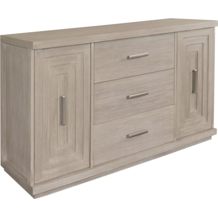 Contemporary 3-Drawer Server