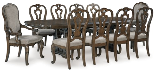 Dining Table And 10 Chairs