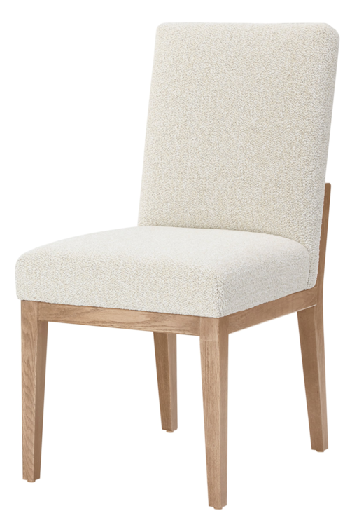 Casual Upholstered Side Dining Chair