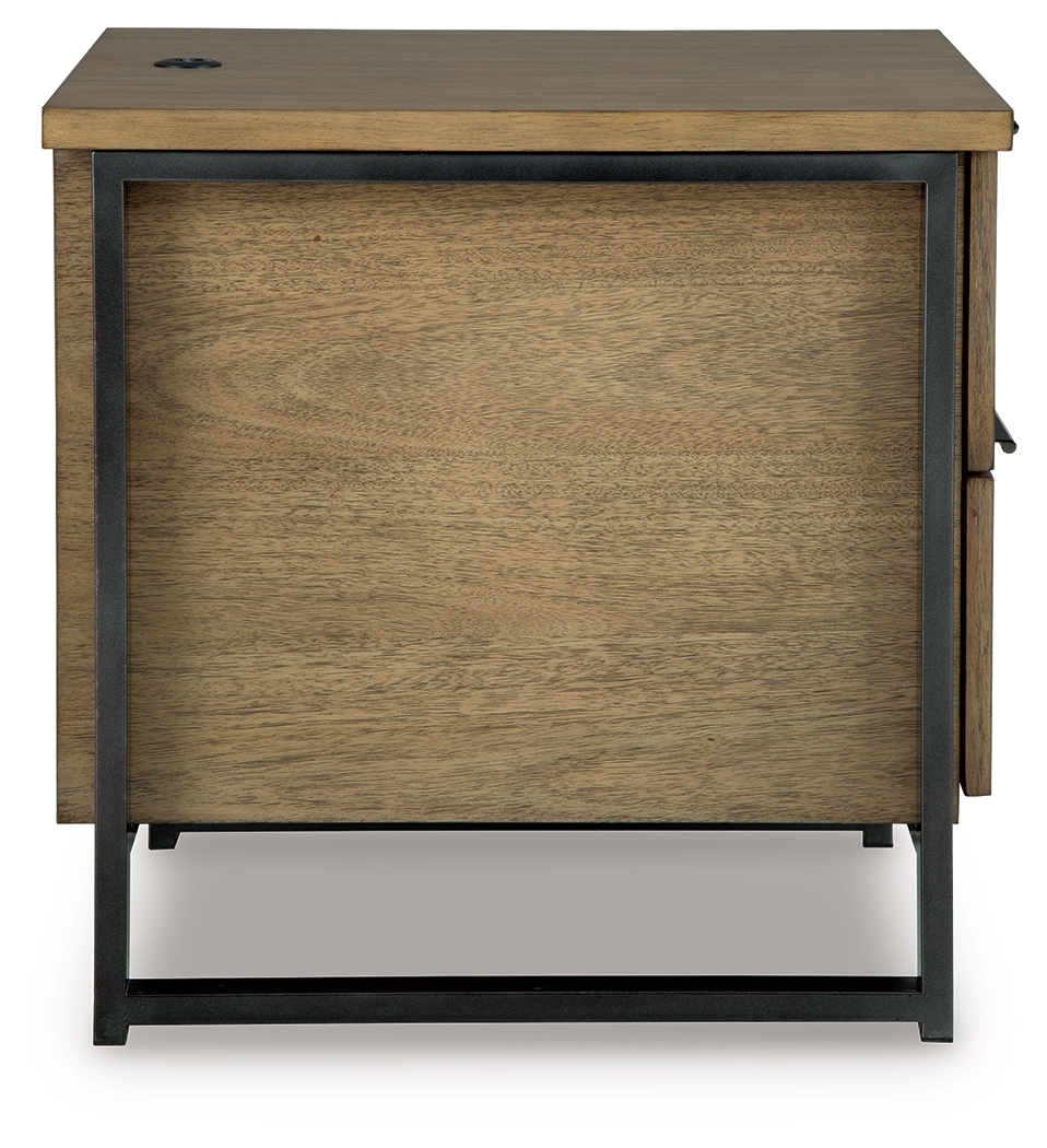 Signature Design by Ashley Montia Rectangular End Table