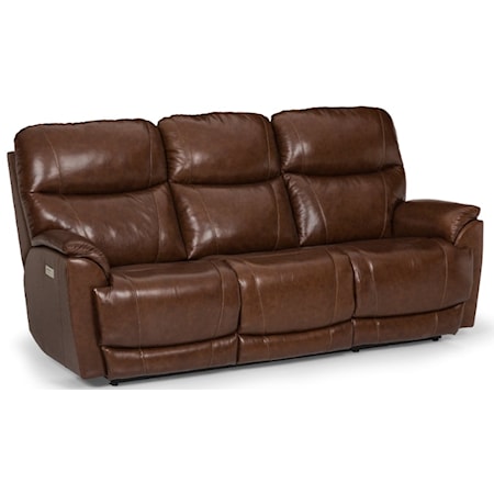 Power Reclining Sofa with Power Headrests